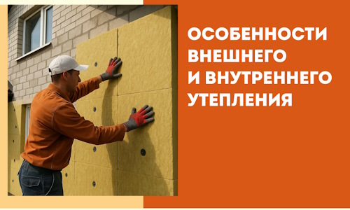 Какие особенности внешнего и внутреннего утепления в Оренбурге
